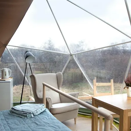 Luxury tent Vegan House Miedzylesie (Silesia)
