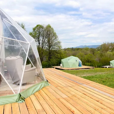 Luxury tent Vegan House Miedzylesie (Silesia)